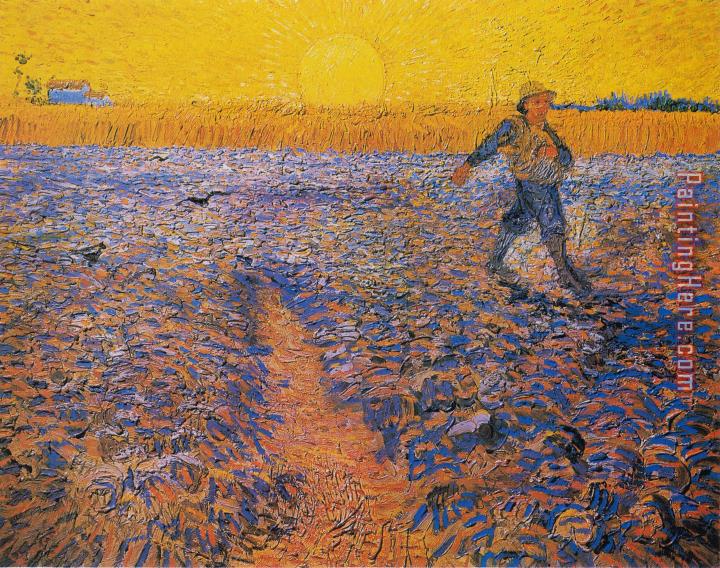 Vincent van Gogh Sower at Sunset Ii
